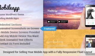 Mobile app theme featured image