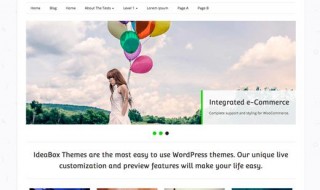 webify wordpress theme feature image