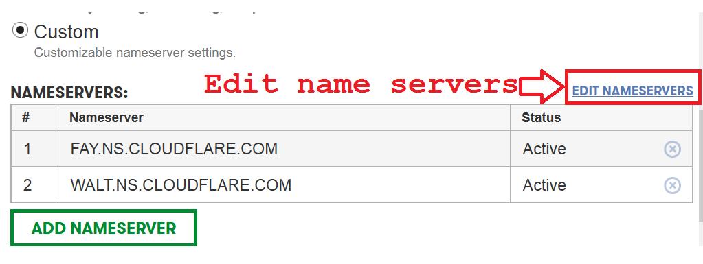 name servers