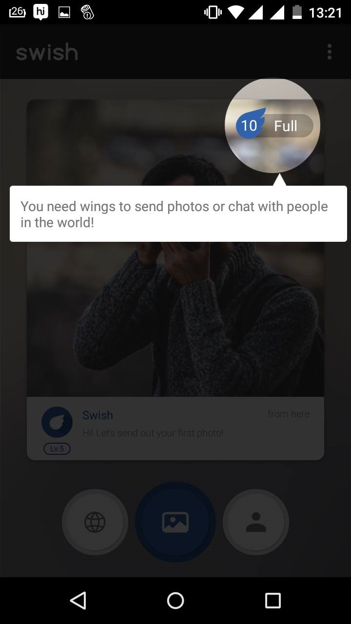 swsh photo sharing app