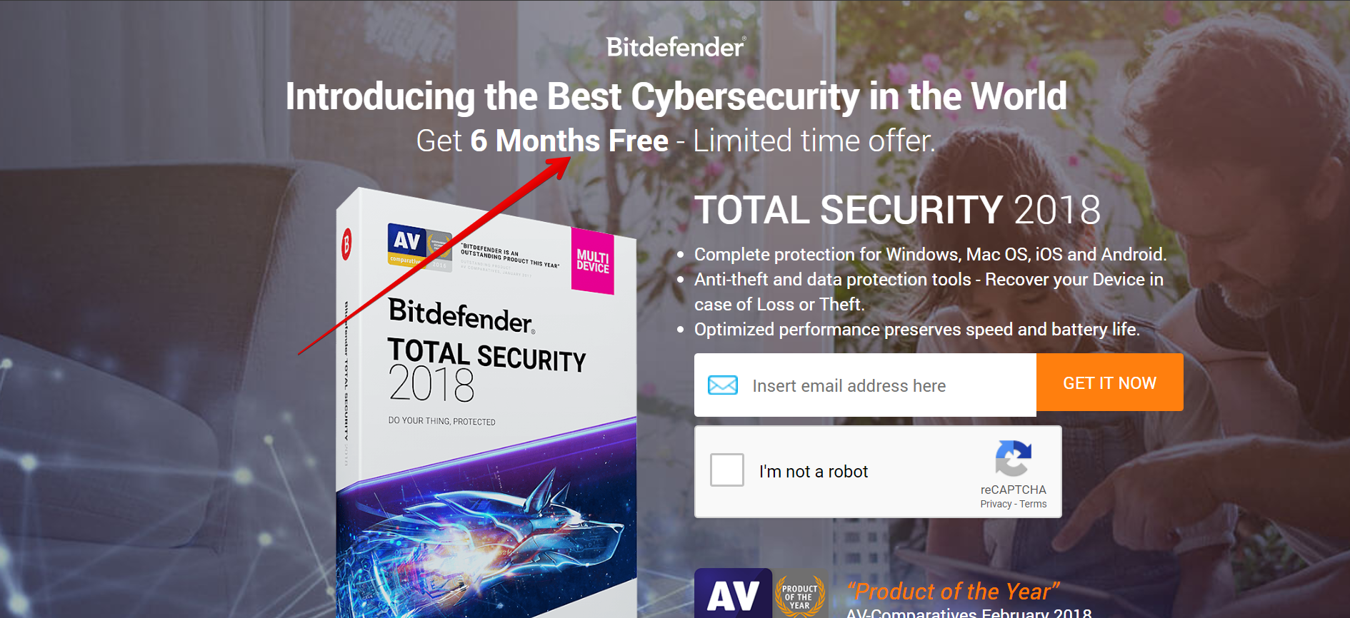 bitdefender total security freebie