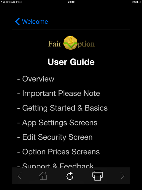 user guide