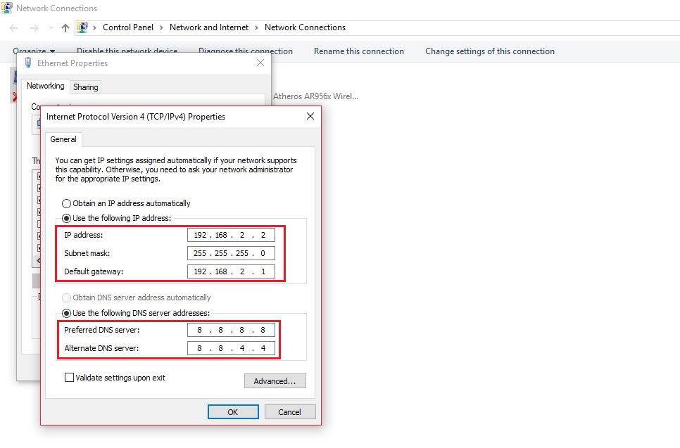 ip address