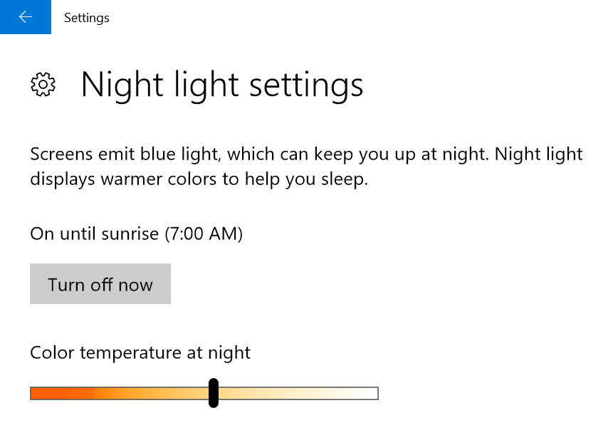 color temperature