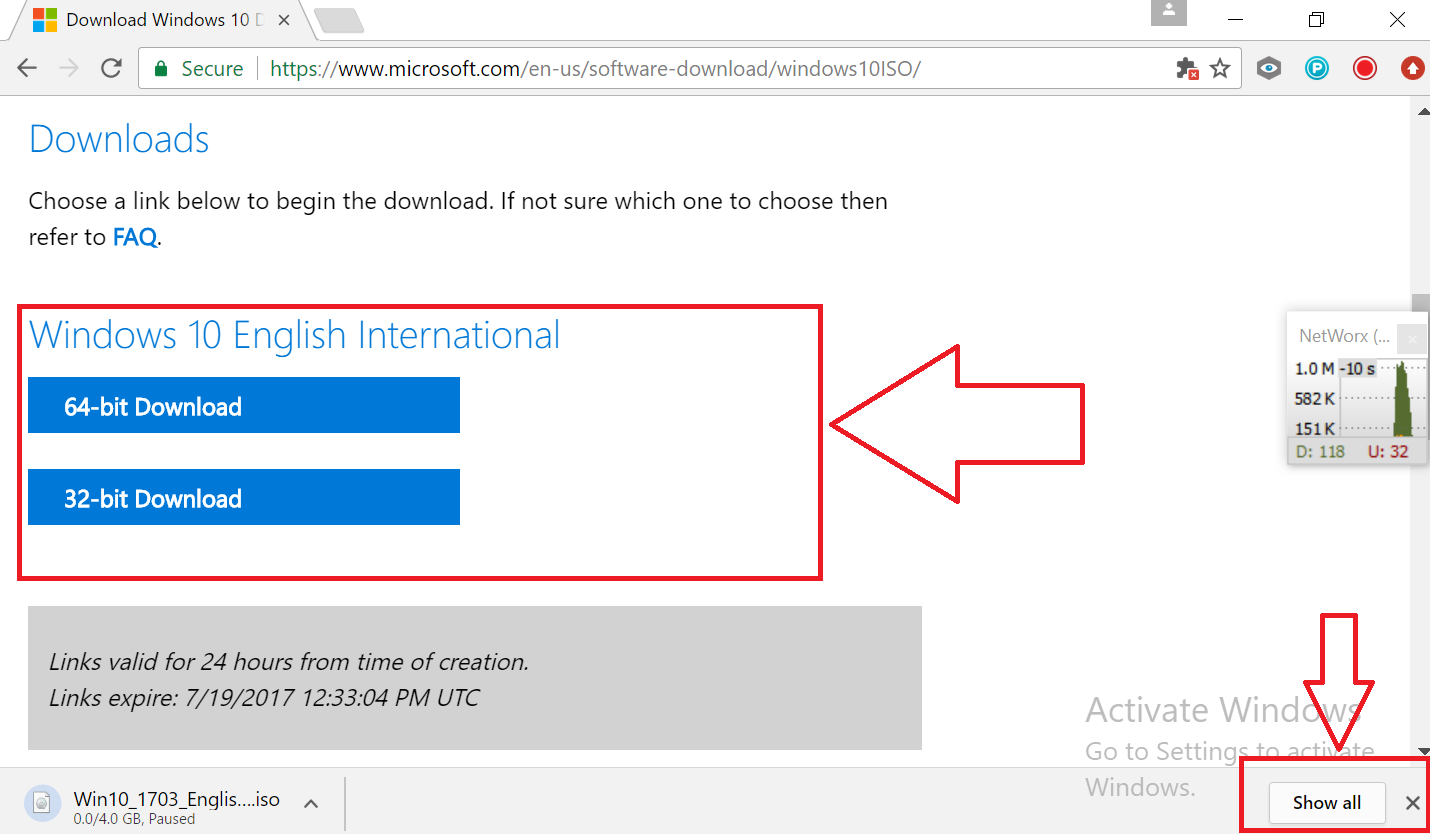 1.choose the 64-bit windows offline download