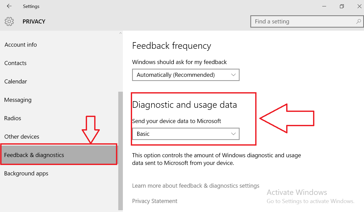 diagnostic tabs