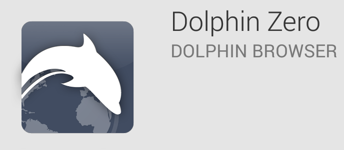 Image result for Dolphin Zero Browser logo