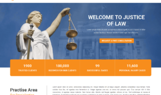 Justice WordPress Theme for Law Websites