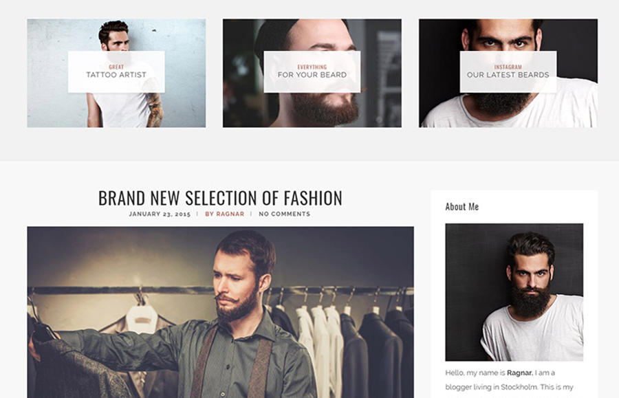 Ragnar - A Bold WordPress Theme