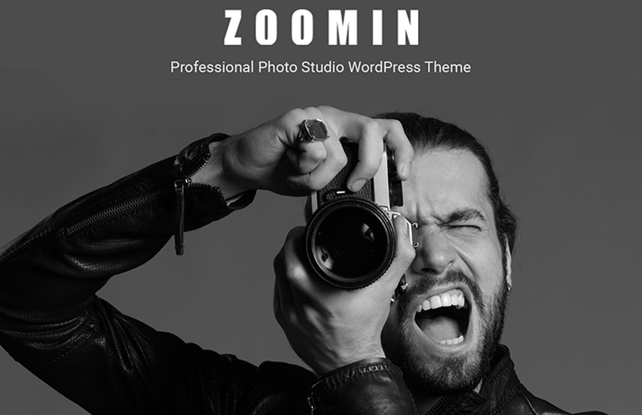 Zoomin - Photographer Portfolio WordPress Theme