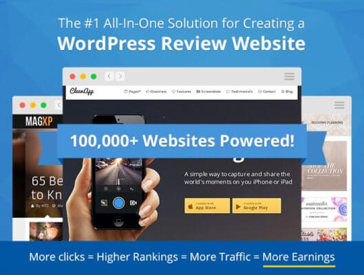 review pro powered websites