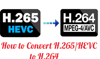 h265 to h264 guide