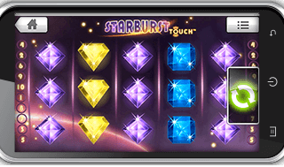 playing starburst slot playing on mobile