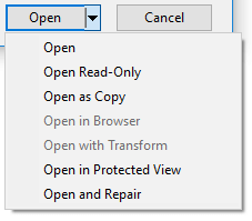 microsoft word 2016 open and repair