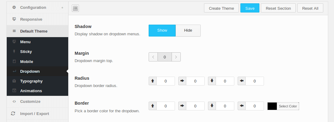 Create Custom Menu with QuadMenu - 6