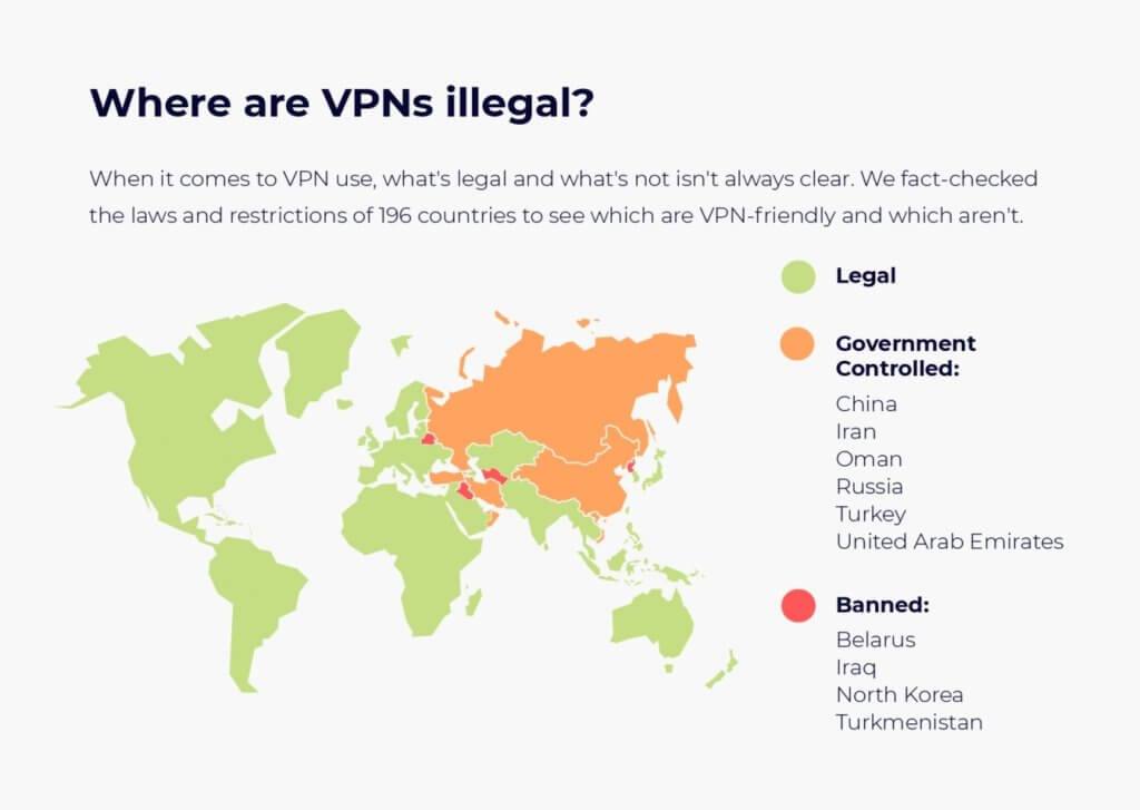 List Of Countries That Have Banned VPN Service And Why They Have Banned? TECHWIBE