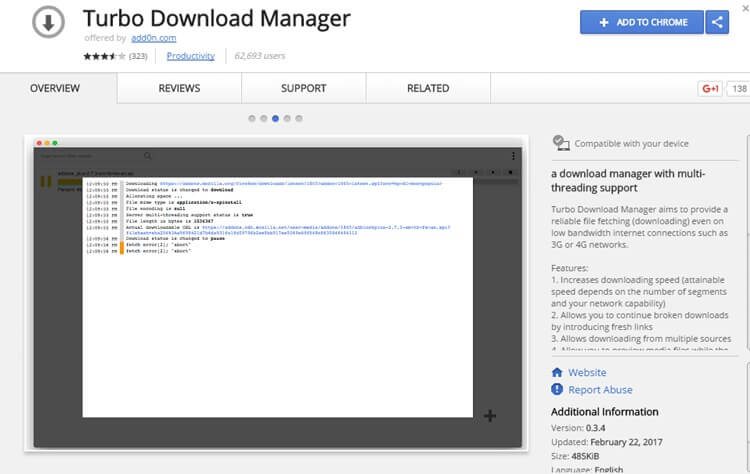 Download Managers for Google Chrome