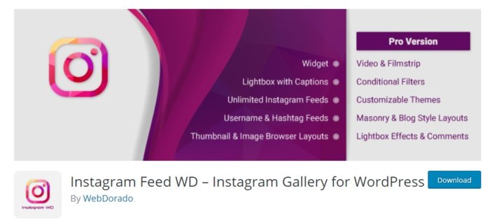 instagram wp plugins