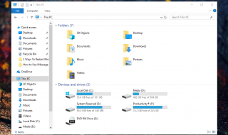 windows 10 file explorer