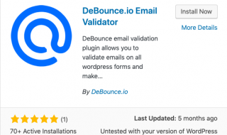 debounce email