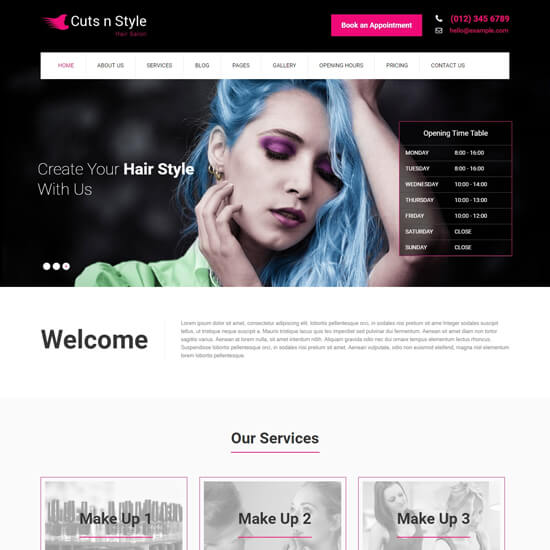 cutsnstyle-wordpress-spa-and-salon-themes