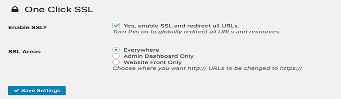 Easy-To-Use WordPress SSL Plugin