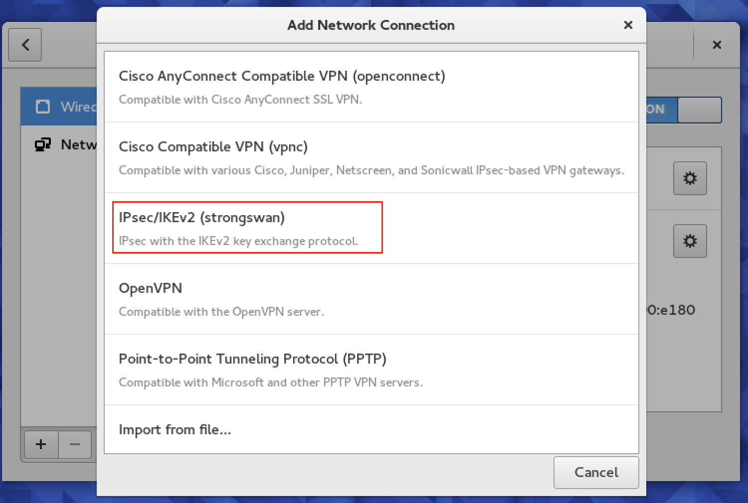 unable to add IPSec IKEv2 profile on Fedora 22/23 - Unix & Linux ...