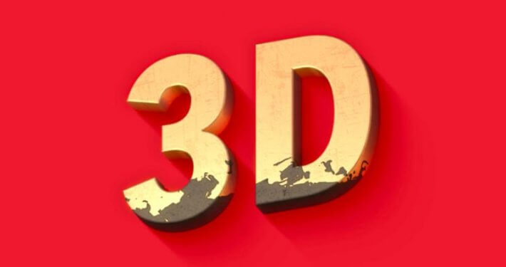 3D text