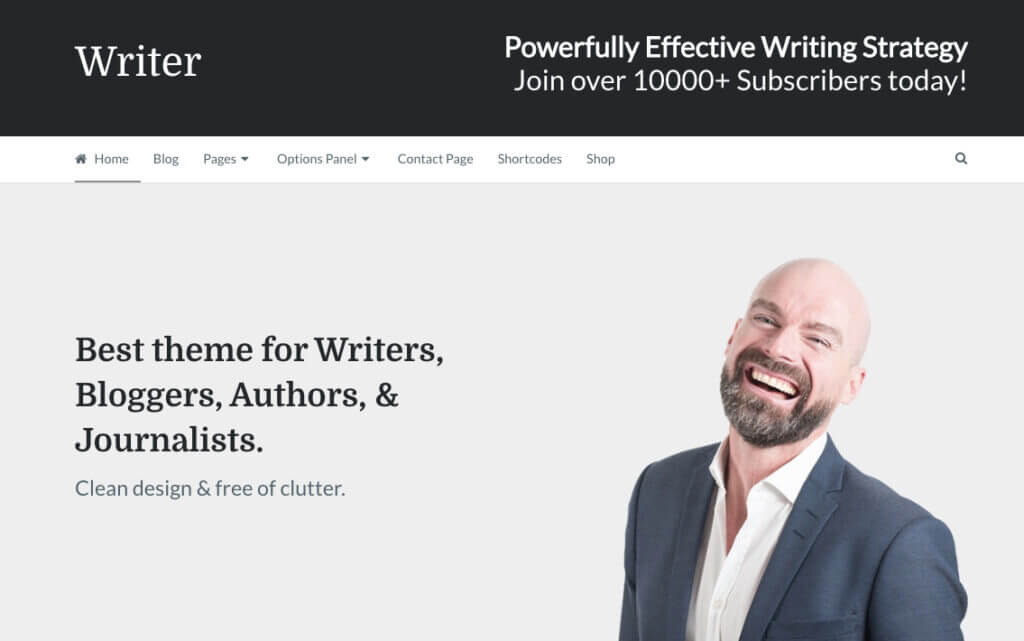 Writer-Theme