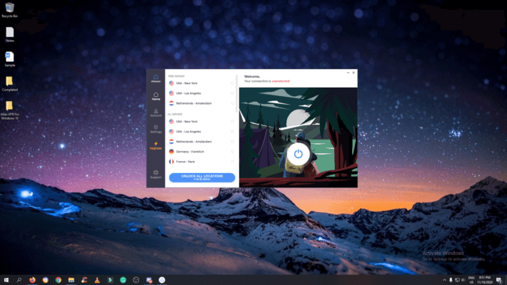 Atlas VPN for Windows 10