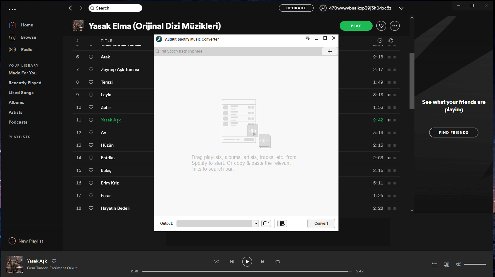 AudKit Spotify Music Converter - 2