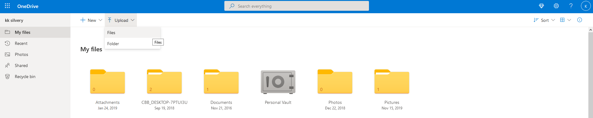 Copy Google Drive to OneDrive for Windows 10 - 8