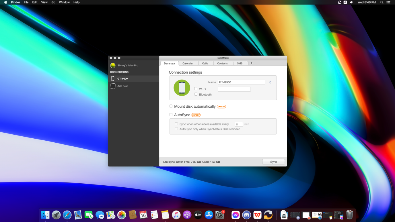 How to use SyncMate on macOS - 7