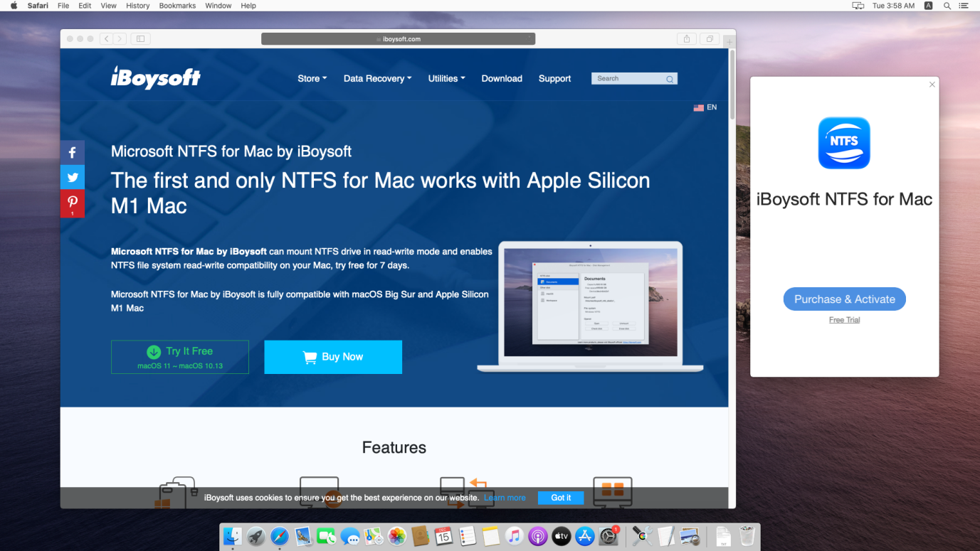 iBoySoft for Mac OS X
