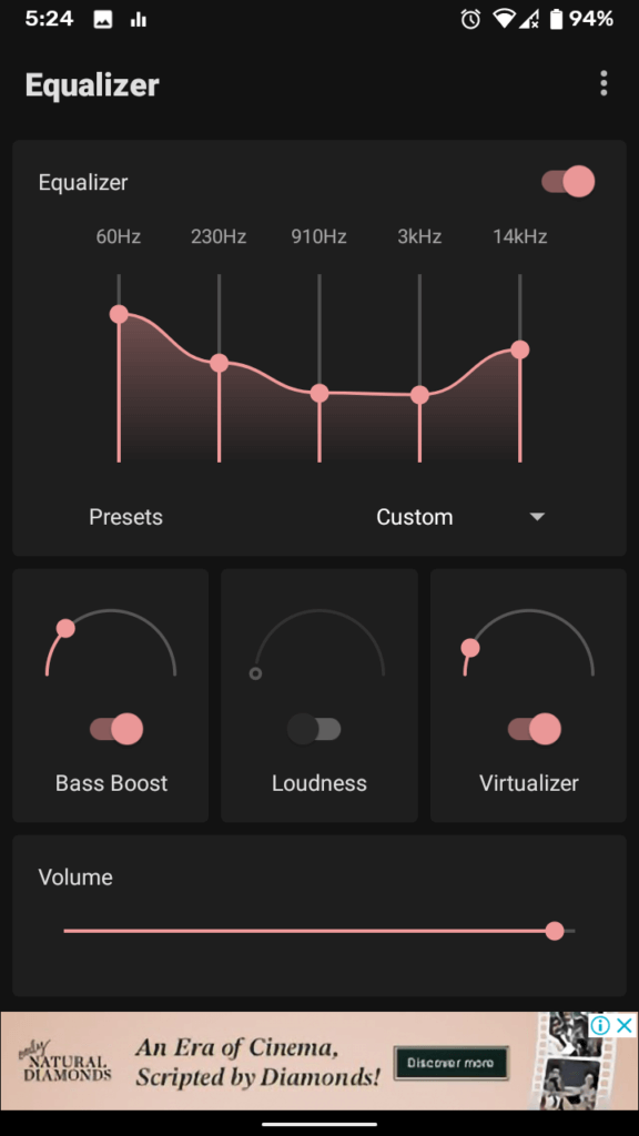 Flat Equalizer