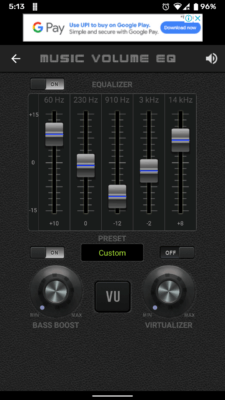 Music Volume EQ