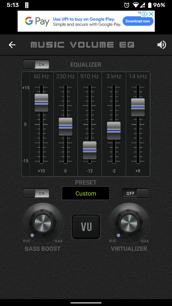 Music Volume EQ