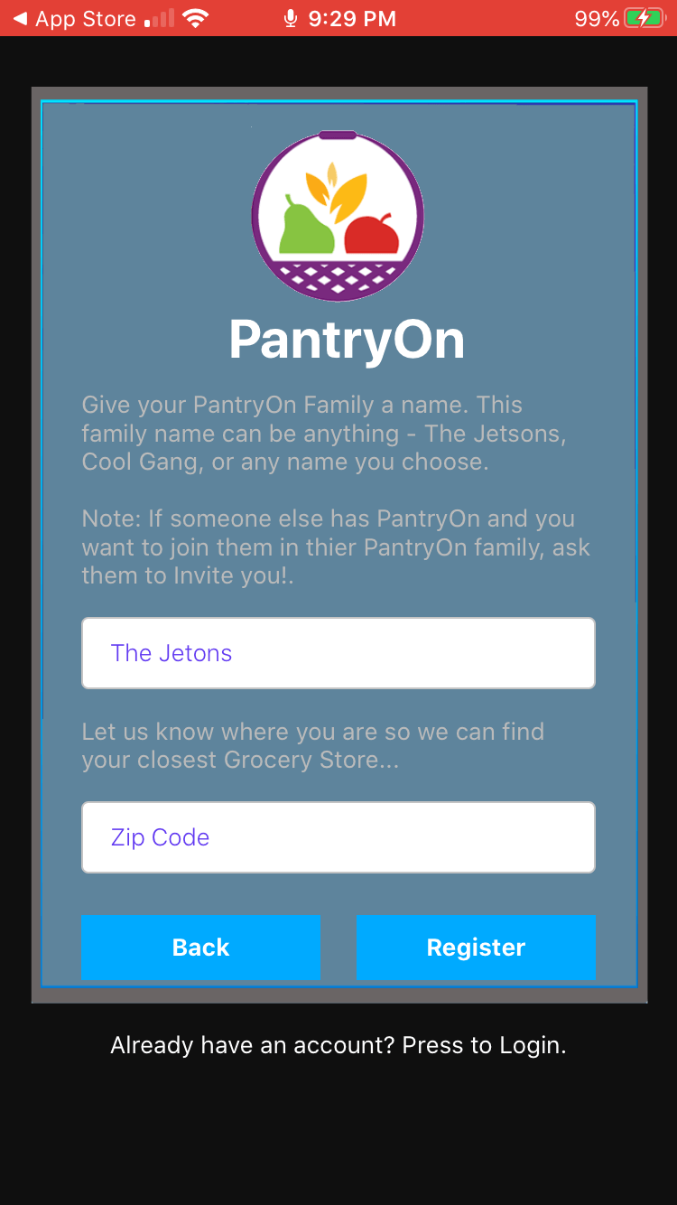 How to use PantryOn - 3