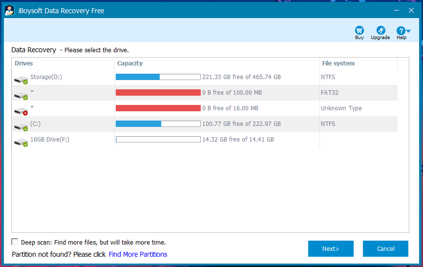 Storage Drive Support