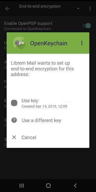 Librem Mail Android app