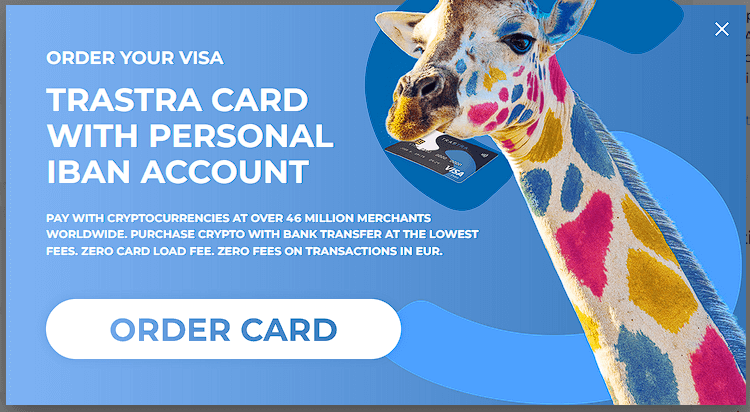 Trastra Visa Card