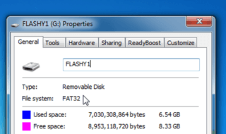 NTFS fat32