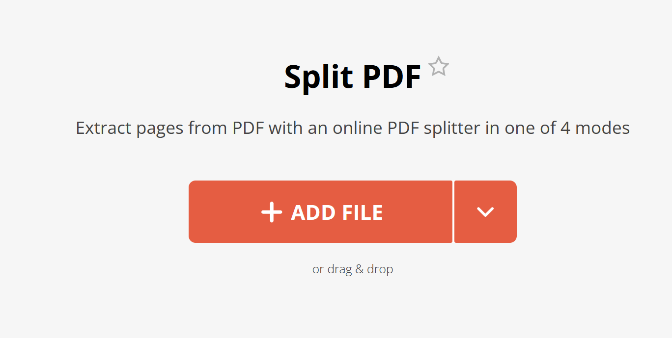 Split PDF - 2