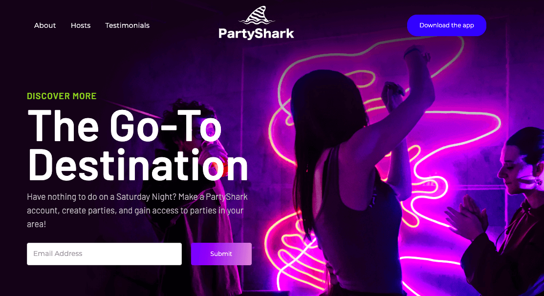 PartyShark app