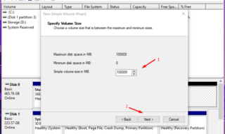 SSD Create partitions on Windows 10 PC - 9