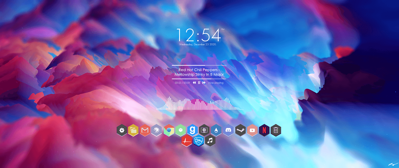 Rainmeter Clean Skin