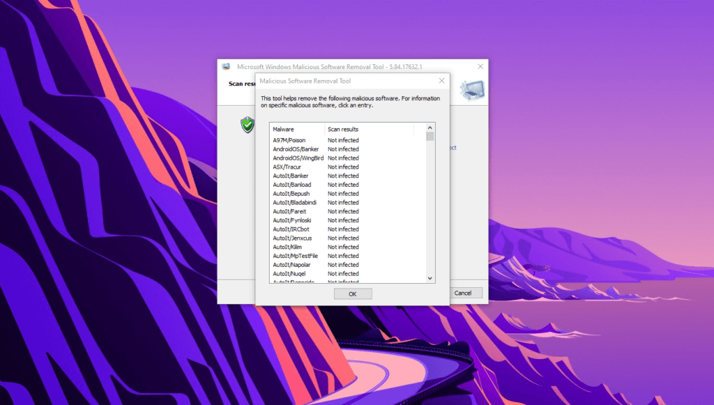 Windows Malicious Software Removal Tool To Prevent Malware Infections