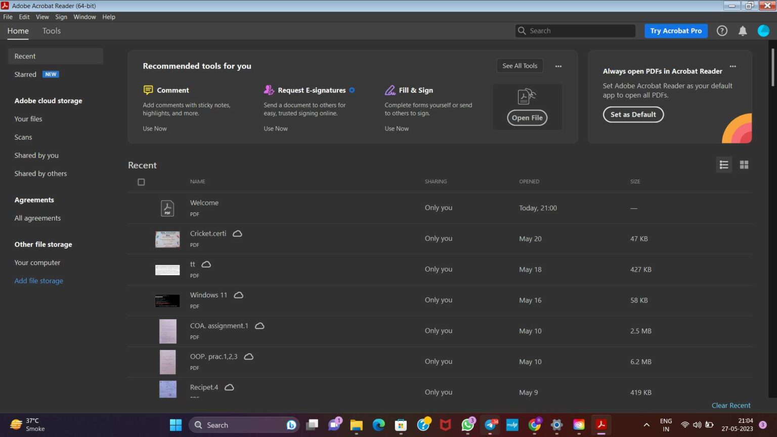 Adobe Acrobat Reader Offline Installer 2024 DC Download Windows 11,10