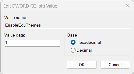 Enable Hidden Education Themes on Windows 11 (12)
