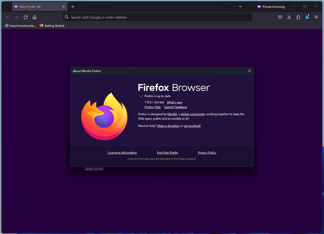 Try Firefox Open Source Browser